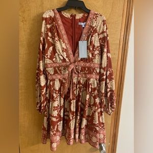 Beautiful flattering floral dress.